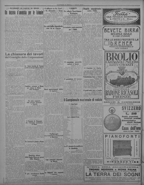 L'avvenire di Tripoli : quotidiano della Federazione fascista della tripolitania