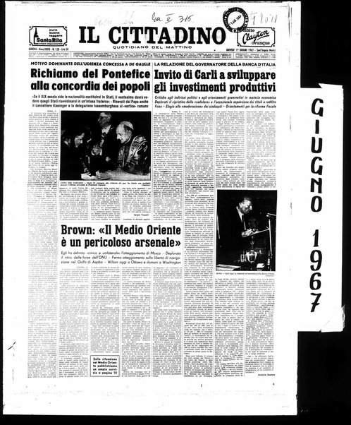 Il cittadino : giornale del popolo