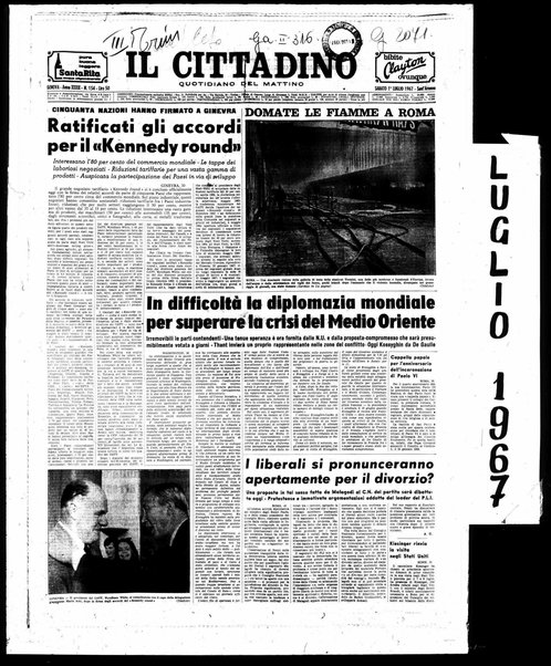 Il cittadino : giornale del popolo