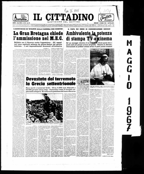 Il cittadino : giornale del popolo