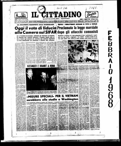 Il cittadino : giornale del popolo