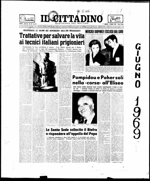Il cittadino : giornale del popolo