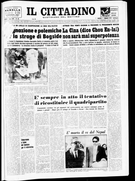 Il cittadino : giornale del popolo