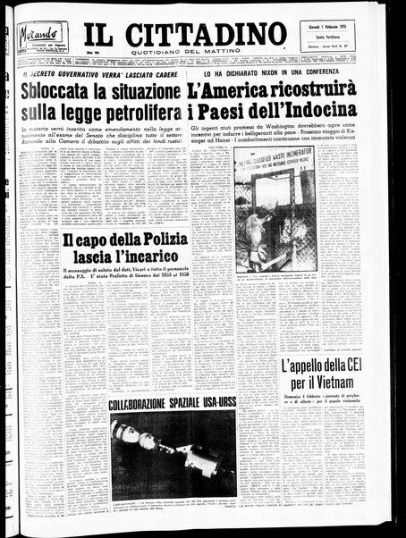 Il cittadino : giornale del popolo