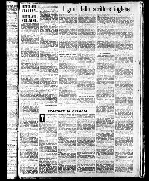 Cosmopolita : settimanale di vita internazionale