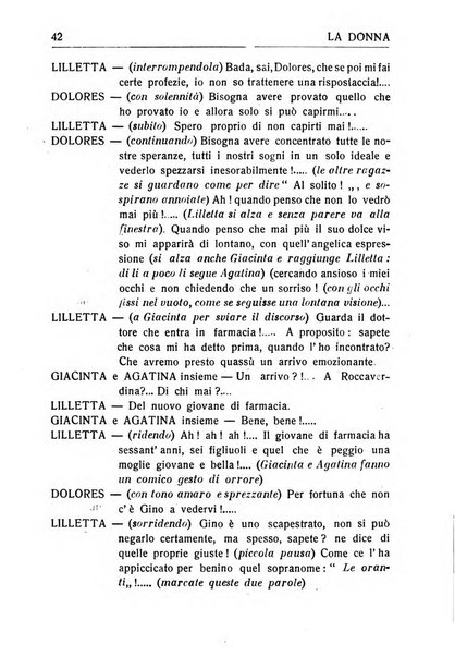 La donna italiana rivista mensile di lettere, scienze, arti e movimento sociale femminile