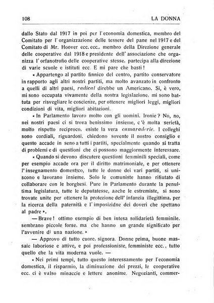 La donna italiana rivista mensile di lettere, scienze, arti e movimento sociale femminile