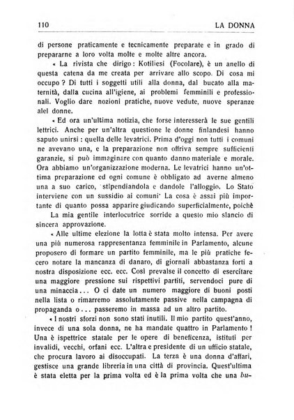 La donna italiana rivista mensile di lettere, scienze, arti e movimento sociale femminile