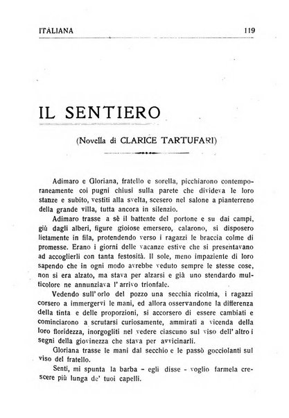 La donna italiana rivista mensile di lettere, scienze, arti e movimento sociale femminile