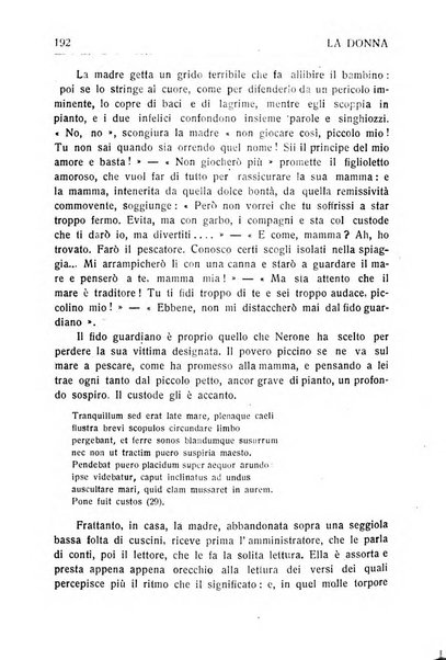 La donna italiana rivista mensile di lettere, scienze, arti e movimento sociale femminile