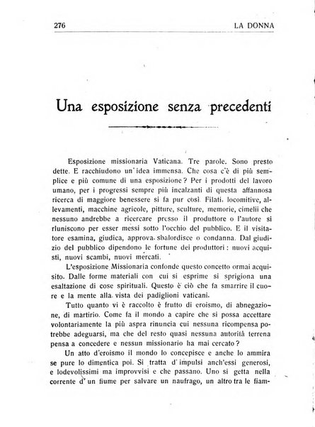 La donna italiana rivista mensile di lettere, scienze, arti e movimento sociale femminile