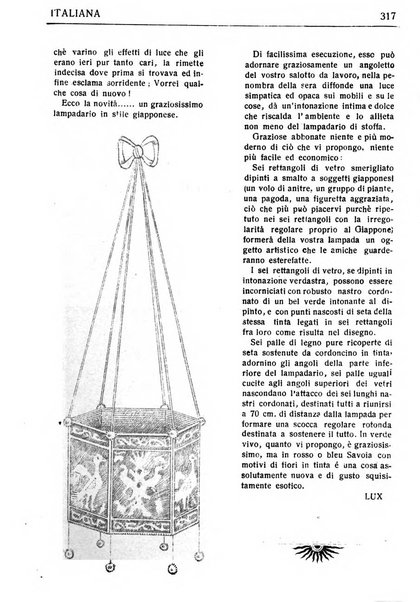 La donna italiana rivista mensile di lettere, scienze, arti e movimento sociale femminile