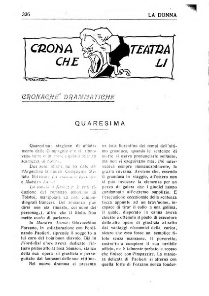 La donna italiana rivista mensile di lettere, scienze, arti e movimento sociale femminile