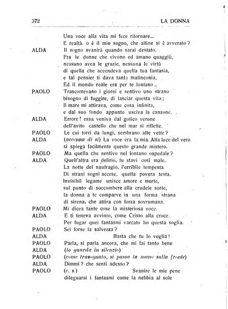 La donna italiana rivista mensile di lettere, scienze, arti e movimento sociale femminile