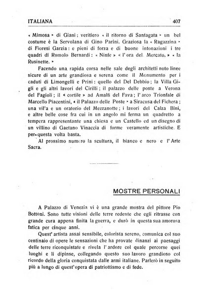 La donna italiana rivista mensile di lettere, scienze, arti e movimento sociale femminile