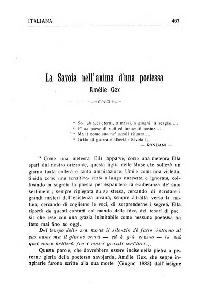 La donna italiana rivista mensile di lettere, scienze, arti e movimento sociale femminile