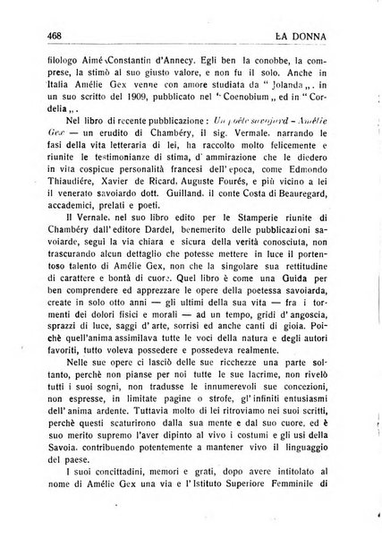 La donna italiana rivista mensile di lettere, scienze, arti e movimento sociale femminile