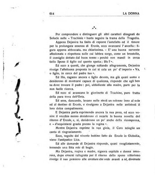 La donna italiana rivista mensile di lettere, scienze, arti e movimento sociale femminile