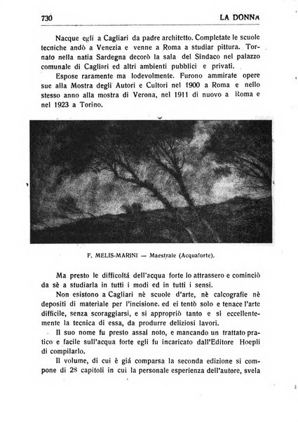 La donna italiana rivista mensile di lettere, scienze, arti e movimento sociale femminile