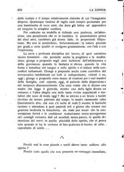 La donna italiana rivista mensile di lettere, scienze, arti e movimento sociale femminile