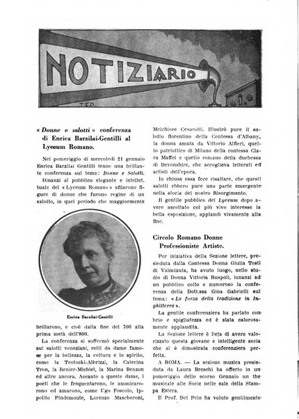 La donna italiana rivista mensile di lettere, scienze, arti e movimento sociale femminile