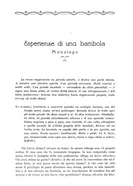 La donna italiana rivista mensile di lettere, scienze, arti e movimento sociale femminile