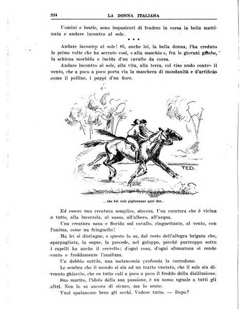 La donna italiana rivista mensile di lettere, scienze, arti e movimento sociale femminile