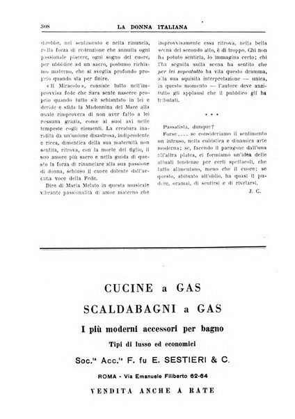 La donna italiana rivista mensile di lettere, scienze, arti e movimento sociale femminile