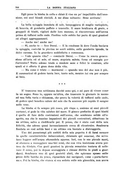 La donna italiana rivista mensile di lettere, scienze, arti e movimento sociale femminile