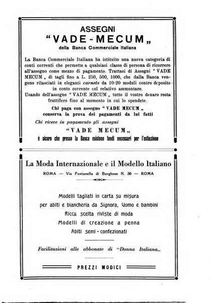 La donna italiana rivista mensile di lettere, scienze, arti e movimento sociale femminile