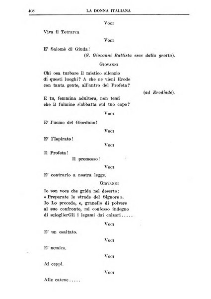 La donna italiana rivista mensile di lettere, scienze, arti e movimento sociale femminile