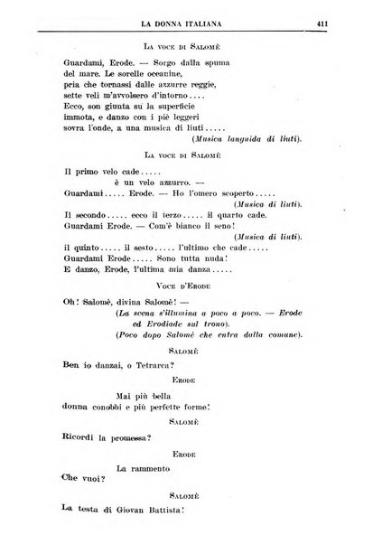 La donna italiana rivista mensile di lettere, scienze, arti e movimento sociale femminile