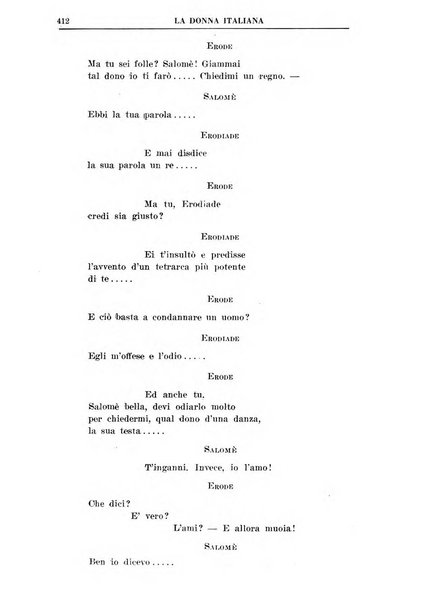 La donna italiana rivista mensile di lettere, scienze, arti e movimento sociale femminile