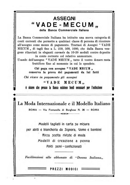 La donna italiana rivista mensile di lettere, scienze, arti e movimento sociale femminile