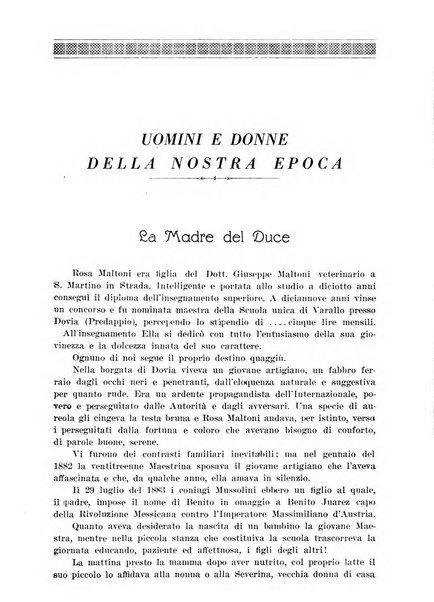 La donna italiana rivista mensile di lettere, scienze, arti e movimento sociale femminile