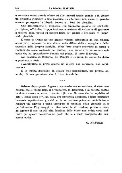 La donna italiana rivista mensile di lettere, scienze, arti e movimento sociale femminile