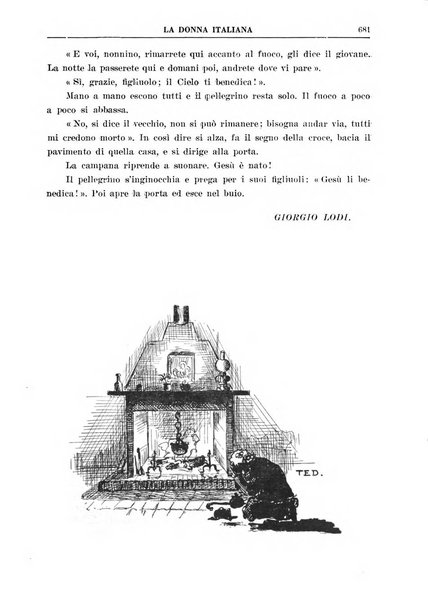 La donna italiana rivista mensile di lettere, scienze, arti e movimento sociale femminile