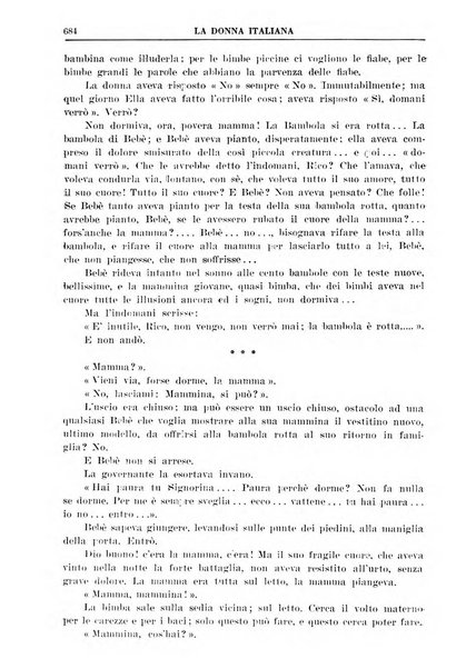 La donna italiana rivista mensile di lettere, scienze, arti e movimento sociale femminile