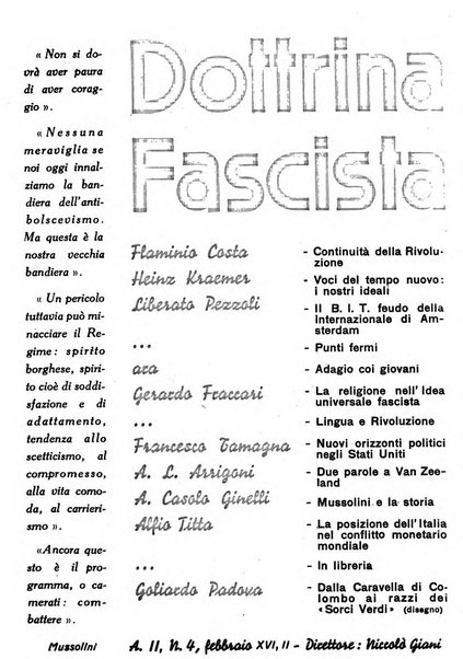 Dottrina fascista