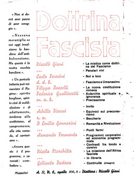 Dottrina fascista