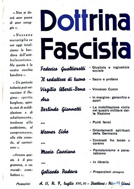 Dottrina fascista