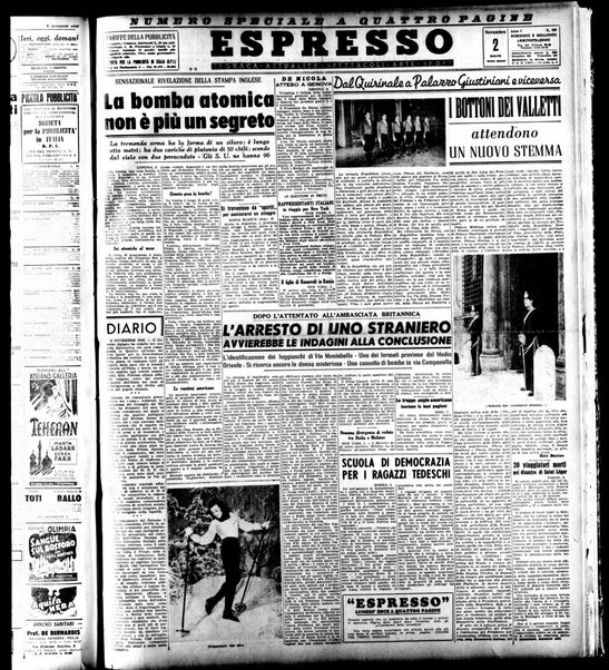 Espresso : cronaca, attualita, spettacoli, arte, sport