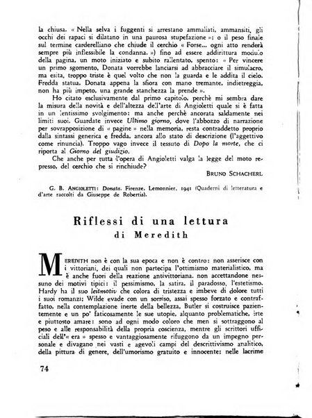 Lettere d'oggi