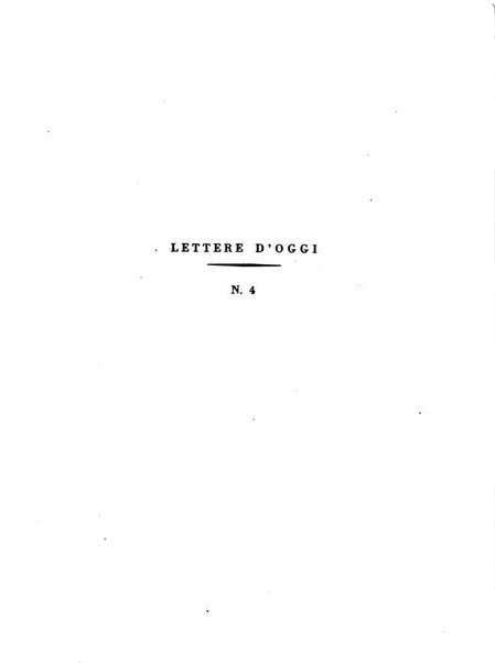 Lettere d'oggi