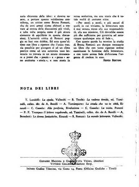 Lettere d'oggi