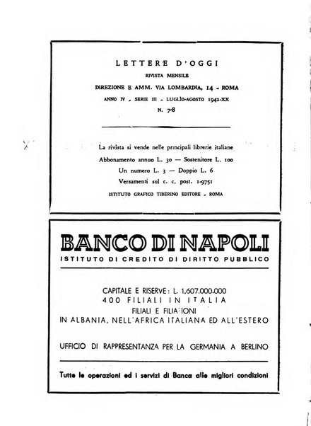 Lettere d'oggi