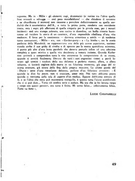 Lettere d'oggi