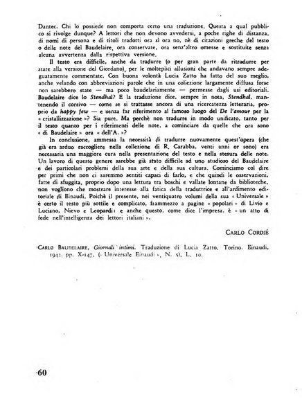 Lettere d'oggi