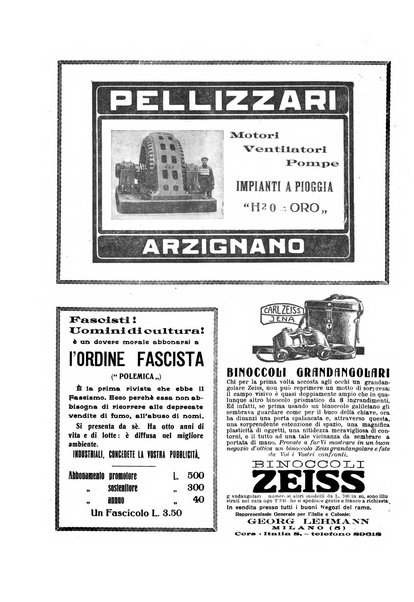 L'ordine fascista polemica