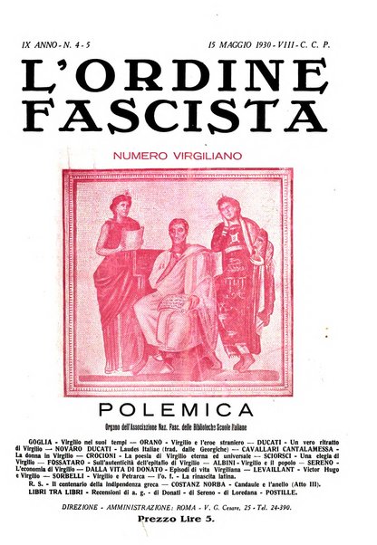 L'ordine fascista polemica